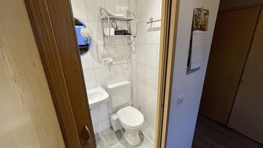 Badezimmer mit WC